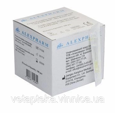 Голка G-18 1,2 х 40 мм (100 шт в уп) ALEXPHARM