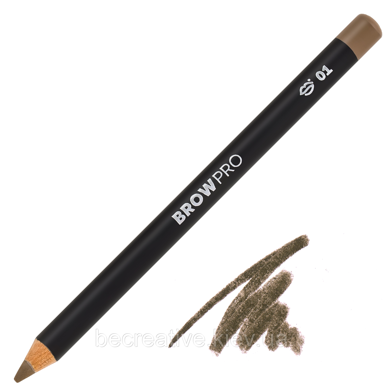 Пудровий олівець для брів Sinart POWDERY EYEBROW