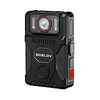 Нагрудний відеореєстратор Boblov M7 PRO 4K 128GB GPS (75-00213)