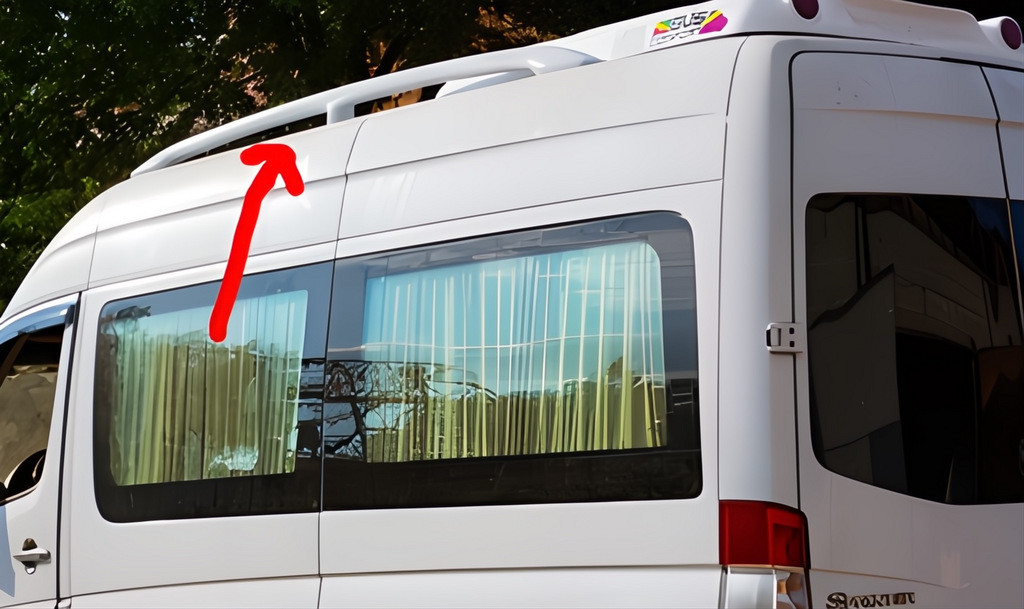 Рейлінги (під фарбування) для Volkswagen Crafter 2006-2017рр
