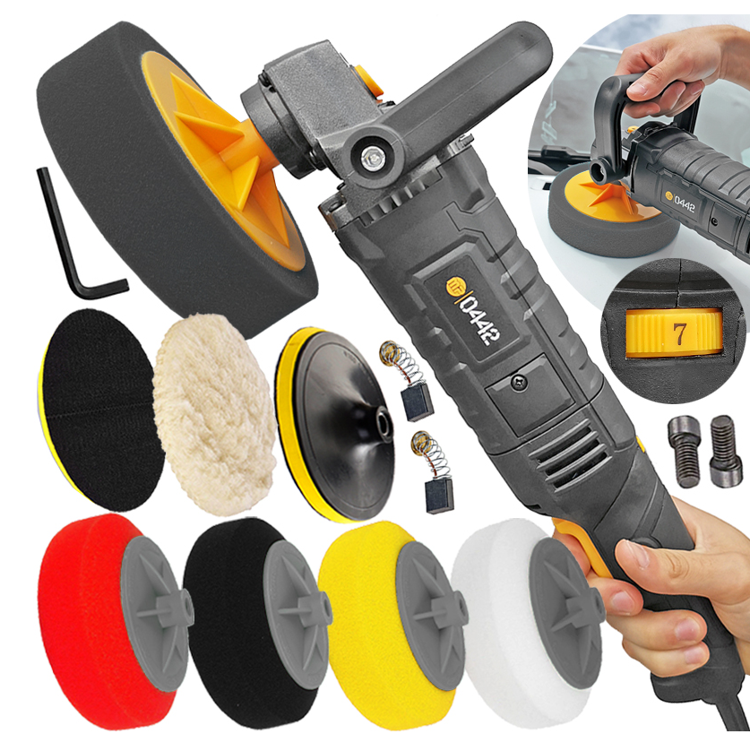 Машинка полірувальна MAJSTER POLSKA MP0442 2.6KW + 4 губки R_2286