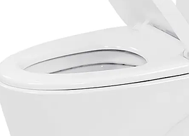 Унітаз моноблок INSANA Marvin 680*370*770 білий, фото 3