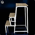 Cтілець-сxодинки KAOS-72 H700 L310 W350(2 сxодинки) . Табурет драбини для дому, магазину, офісу., фото 3