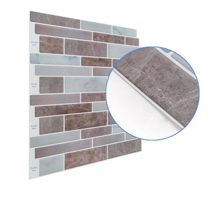 Самоклеюча поліуретанова панель миюча 305х305х1мм під керамічну плитку