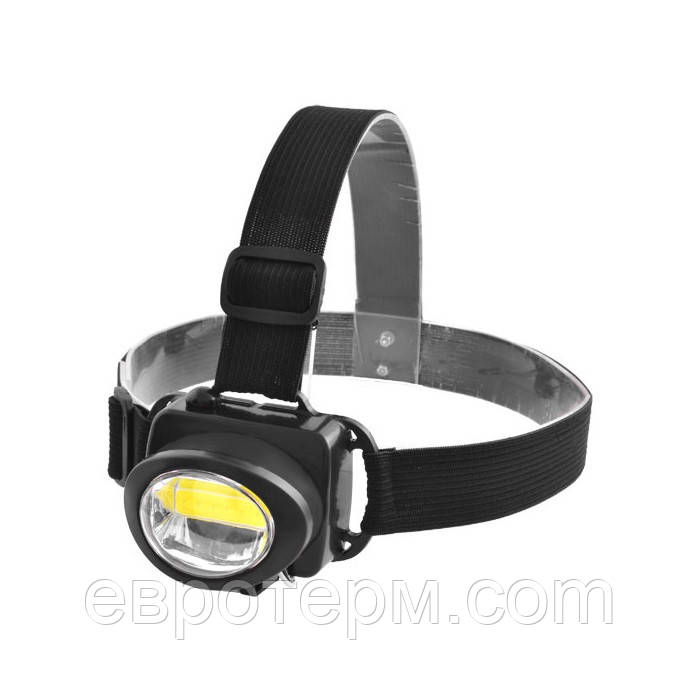 Ліхтар налобний Bailong BL-539 COB, від 3 батарейок ААА, ліхтарик налобний, фото 1