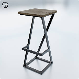 Стілець барний Loft VIT 750х350х350мм