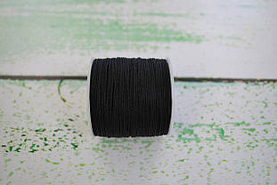 Шнур плетений нейлоновий 0,8мм чорний