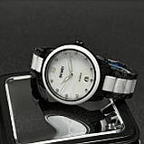 Жіночий кварцовий годинник Skmei 2175BK Black з керамічним циферблатом, фото 4