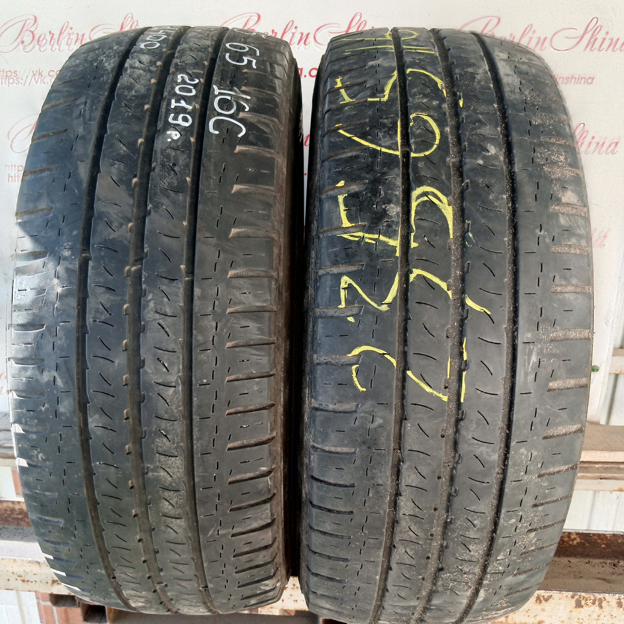 Пара літніх шин 235/65/16С BFGoodrich Activan, 19року з Германії без пробігу по Україні