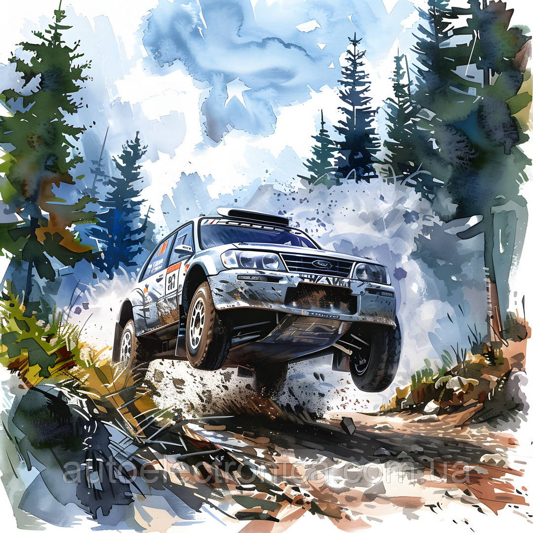 Картина на холсте "Rallycross", фото 1
