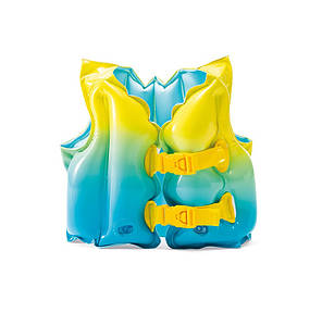 Дитячий надувний жилет "Голуба Лагуна" Intex 59663 (41х30 см, 3-5 років), фото 1
