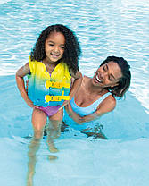 Дитячий надувний жилет "Голуба Лагуна" Intex 59663 (41х30 см, 3-5 років), фото 3