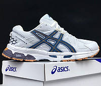 Жіночі кросівки спортивні Asics Gel-Kahana 8 White blue асикс гель кахана 8 белые с синим
