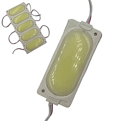 Світлодіодні ЛЕД/LED модулі автомобільні 12V білого кольору (COB мило) 80мм довжина, 35мм ширина
