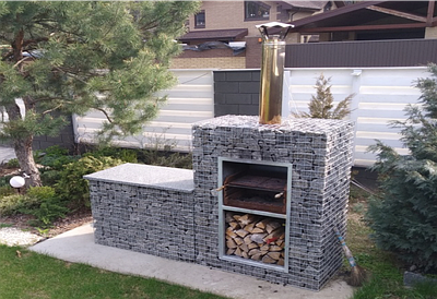 Садовий камін