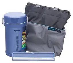 Термос для їжі ZOJIRUSHI SL-NC09AA (3 миски з сумкою)