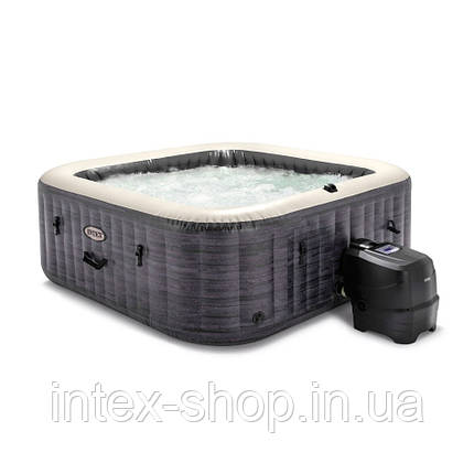 Надувна джакузі - СПА Intex 28452 (239х71 см) (6-х мест: 1 741 л/ч,тент, підстилка, підсвітка, 2 підголівника), фото 1