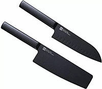 Набір ножів з 2 предметів Xiaomi HuoHou Heat Knife Set Black 2 pcs