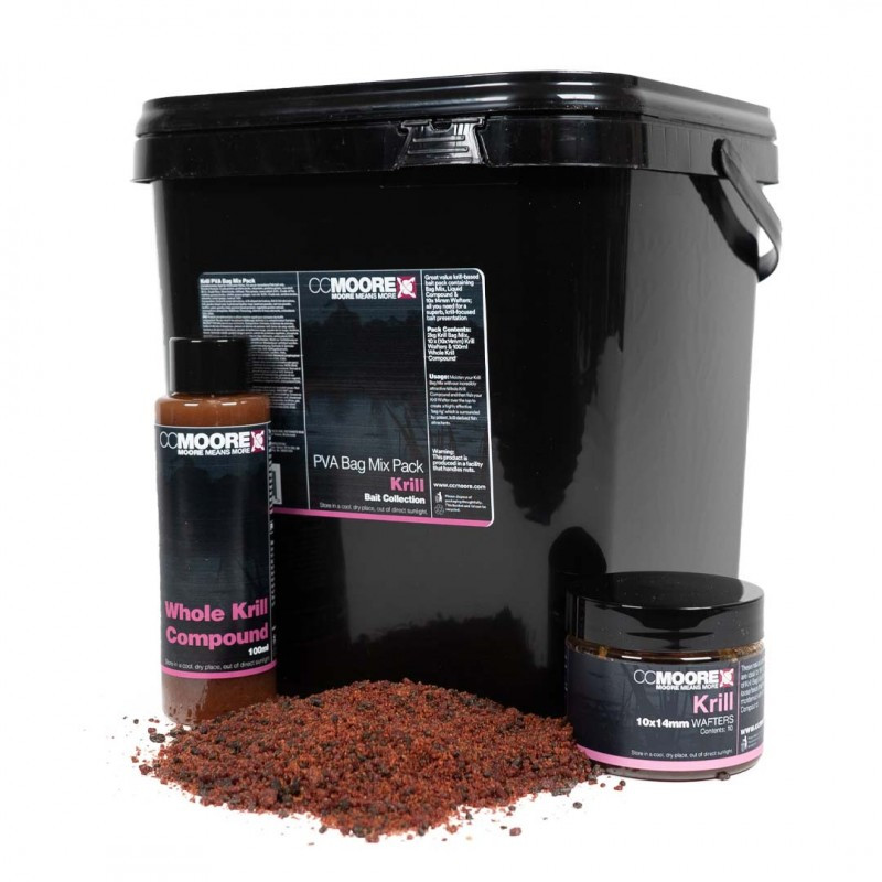 Набір CC Moore Krill PVA Bag Mix Pack (стік мікс+ліквід+вафтерси в дипі)