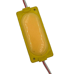 Світлодіодні ЛЕД/LED модулі автомобільні 12V жовтого кольору (COB мило) 80мм довжина, 35мм ширина