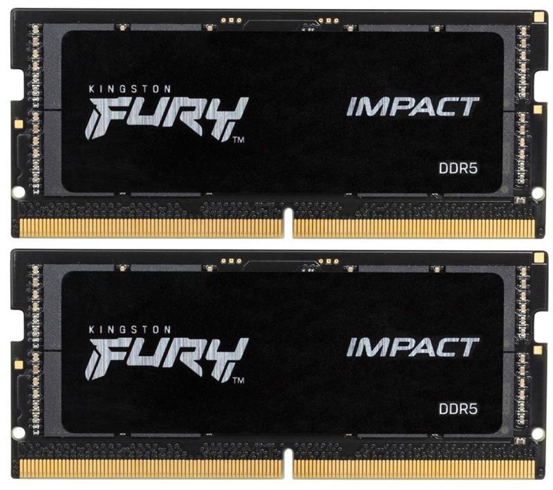 Оперативна пам'ять DDR5 2x16GB/5600 Kingston Fury Impact (KF556S40IBK2-32)