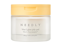 Зволожувальні тонер-педи для сяйва шкіри Needly Vita C Glow Jelly Pad 60 шт
