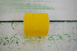 Шнур плетений нейлоновий 0,8мм жовтий
