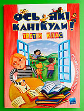 Основа Робочий зошит Ось які канікули 3 клас Осінь Зима Весна