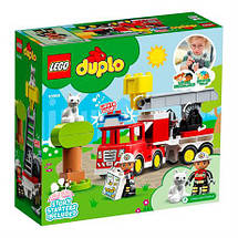 Конструктор Lego Duplo Rescue Пожежна машина 21 деталь, фото 6