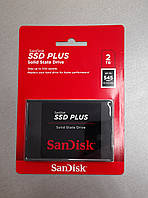 SSD накопитель SanDisk Plus 2Tb (SDSSDA-2T00-G26)
