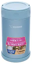 Харчовий термоконтейнер ZOJIRUSHI 0,75 л  SW-FCE75AB блакитний