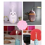 💙Зволожувач повітря Humidifier Нічник Котик 320 мл USB ультразвуковий, фото 5