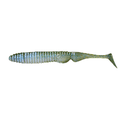 Силікон Jackall Ammonite Shad 3"(8шт)Melon Blue/Clear Pearl (181777) 5672019