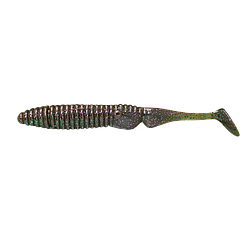 Силікон Jackall Ammonite Shad 3"(8шт)Weed Gill (181778) 5672020