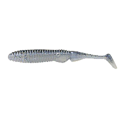 Силікон Jackall Ammonite Shad 4.5"(6шт)Maruhata Clear Hasuko (181780) 5672026