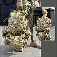 Мужской прочный армейский боевой рюкзак 50л, тактические камуфляжные армейские спецсумки и рюкзаки forp