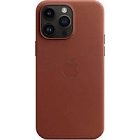 Чехол для смартфона Leather AAA Full Magsafe IC for iPhone 15 Pro Max Saddle Brown 18804 PS