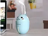 💙Зволожувач повітря Humidifier Нічник Котик 320 мл USB ультразвуковий, фото 2
