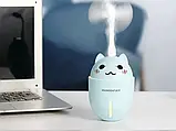 💙Зволожувач повітря Humidifier Нічник Котик 320 мл USB ультразвуковий, фото 3