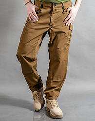 Штани тактичні койот / Штани ріп-стоп койот