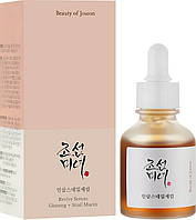 Восстанавливающая сыворотка для лица с женьшенем и муцином Beauty Of Joseon Revive Serum Ginseng Snail Mucin