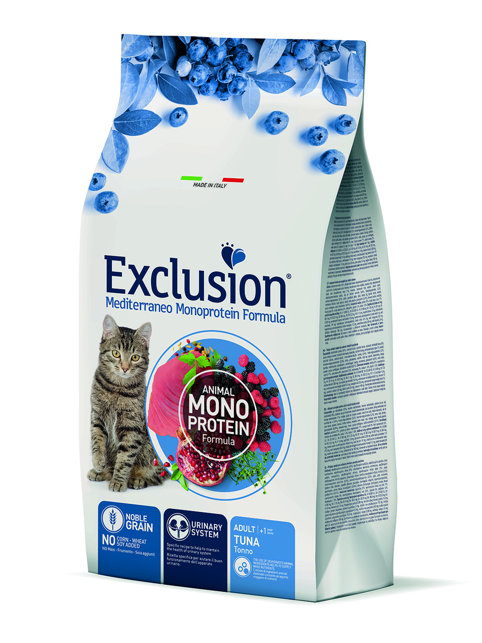 Сухий корм Exclusion Adult Tuna для дорослих котів із тунцем 1.5кг