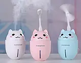 💙Зволожувач повітря Humidifier Нічник Котик 320 мл USB ультразвуковий, фото 4