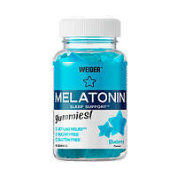 Натуральная добавка Weider Melatonin, 60 желеек Черника