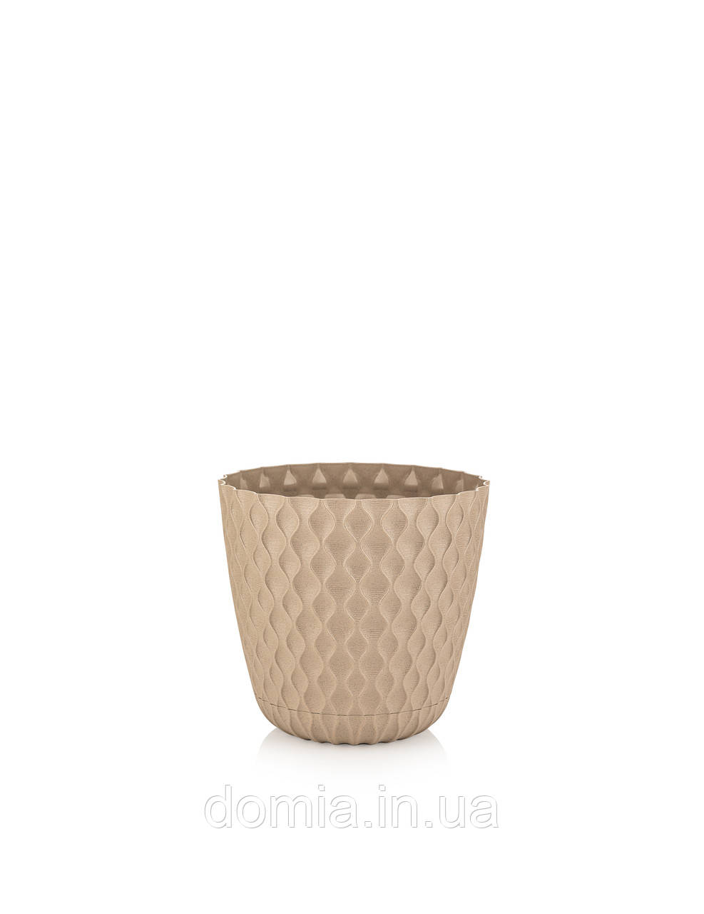 Горщик для квітів PINE CONE 0,75 л. ALYA Plastik, Туреччина ALY-405, фото 1