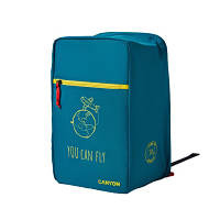 Рюкзак для ноутбука Canyon 15.6" CSZ03 Cabin size backpack, Dark Aquamarine CNS-CSZ03DGN01 p