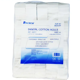 DOCHEM , Дочем Валики,ватяні ( ватні валики )DOCHEM,1000 шт.