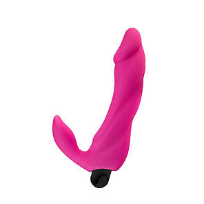 Вібратор вагінально-кліторальний Alive Bifun Pro, Pink (м'ята упаковка!!!!, фото 1