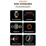 Смарт годинник T900 Ultra Smart Watch 8 series Pink + подарунок, фото 6