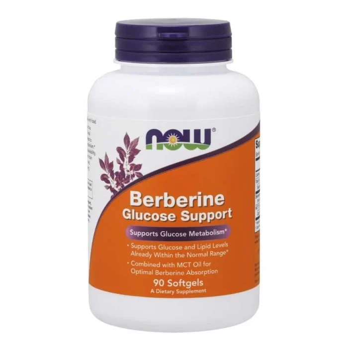 Берберін Berberine Glucose Support - NOW Foods, 90 капсул